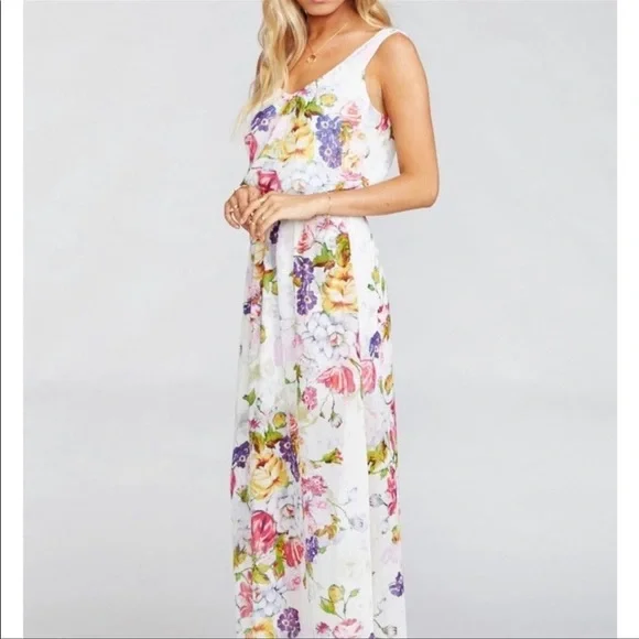 Show Me Your Mumu Kendall Floral Maxi Dress (sz md)